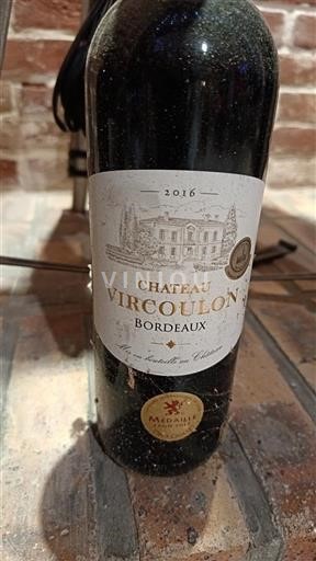 Bordéus Château Vircoulon 2016