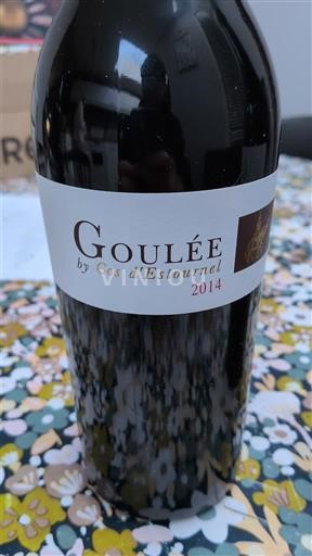 Bordeaux Médoc Goulée by Cos Estournel 2014