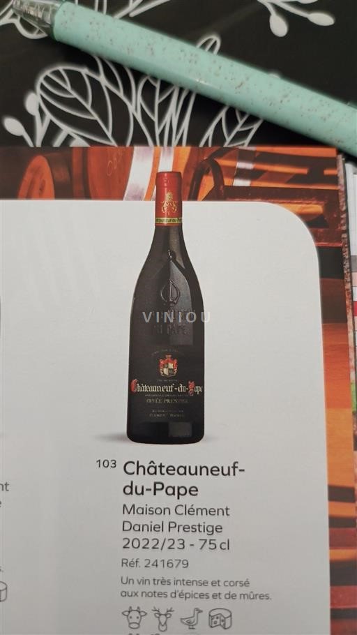 Rona dolina Châteauneuf-du-Pape Maison Clément Prestige 2022