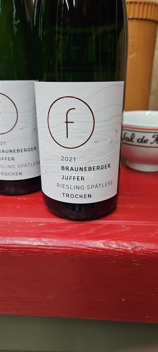 Moselle Weingut Harald Konrad Ferhes Brauneberger Juffer Riesling Spätlese trocken 2021