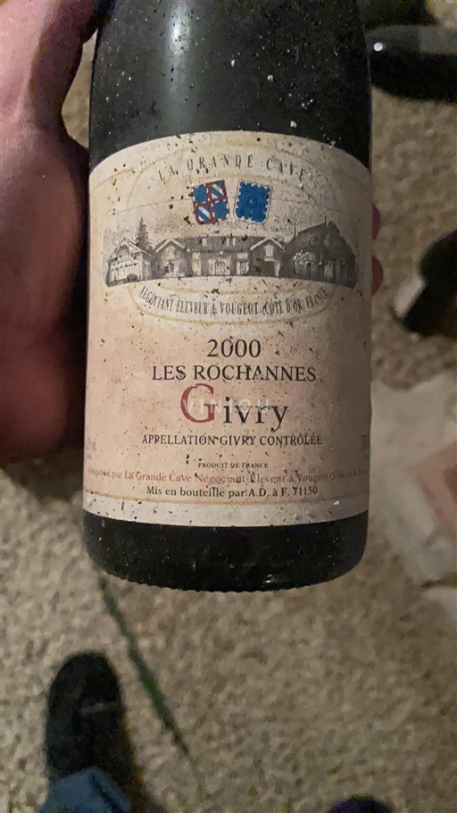 Borgoña Givry La Grande Cave Les Rochannes 2000