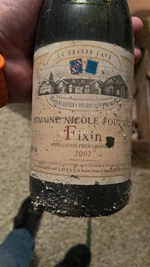 Burgund Fixin Domaine Nicole Fournier 2002