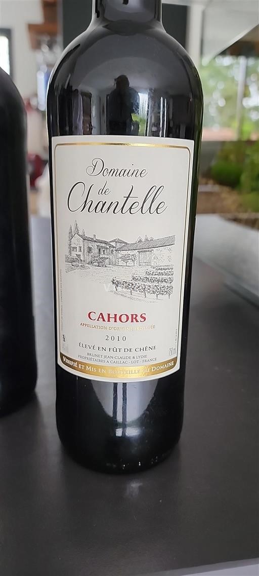 South West Cahors Domaine Chantelle 2010