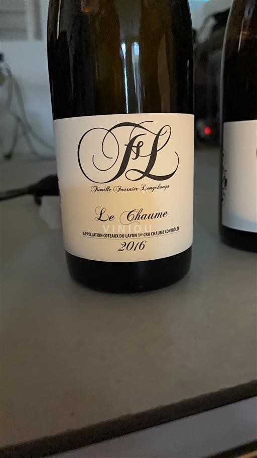 Thung lũng sông Loire Không được chỉ định Famille Fournier Longchamps Le Chaume 2016
