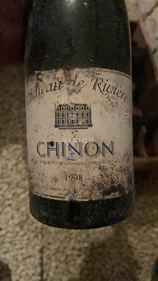 Vallée de la Loire Chinon Château Riviere 1998