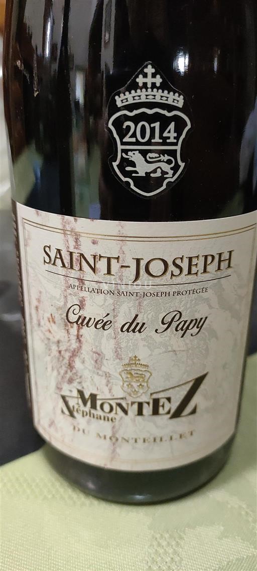 Rhônevallei Saint-Joseph Domaine Monteillet du Papy 2014