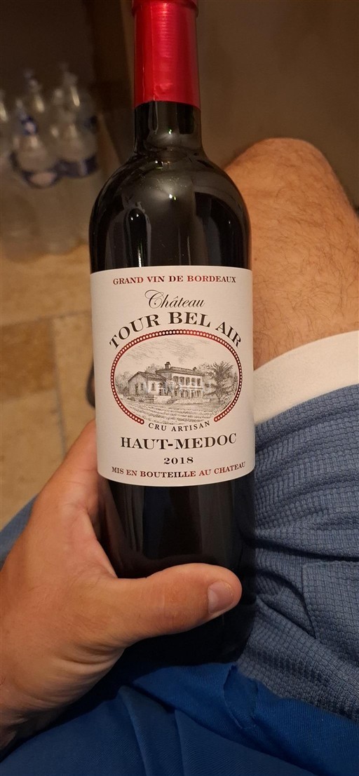 Bordeaux Haut-Médoc Château Tour Bel Air 2018
