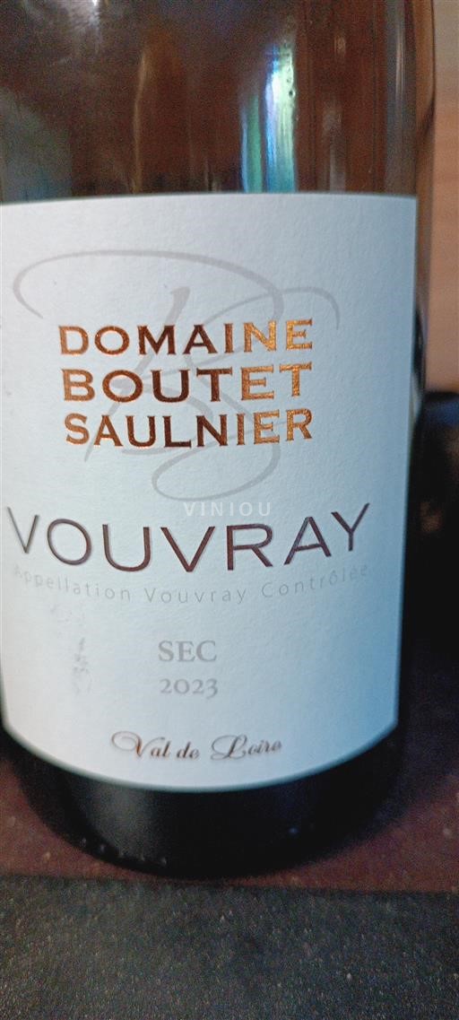 Valle della Loira Vouvray Domaine Boutet Saulnier 2023