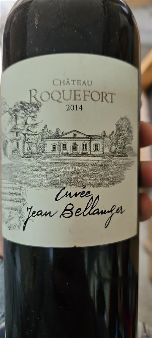 Bordeaux Bordeaux Supérieur Château Roquefort Jean Bellanger 2014