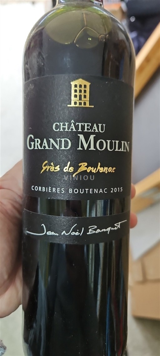 Langvedok Corbières-boutenac Château Grand Moulin Grès de Boutenac 2015