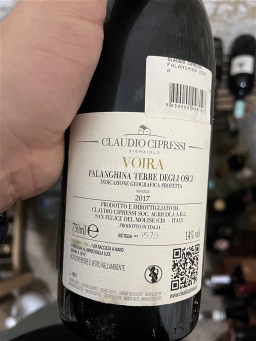 Molise No especificado Claudio Cipressi Voira 2017