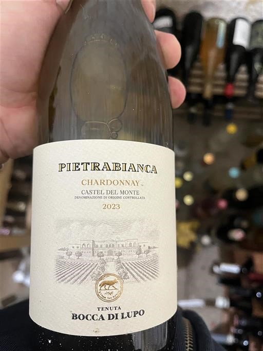 Puglia Castel del Monte Tenuta Bocca di Lupo Pietrabianca 2023