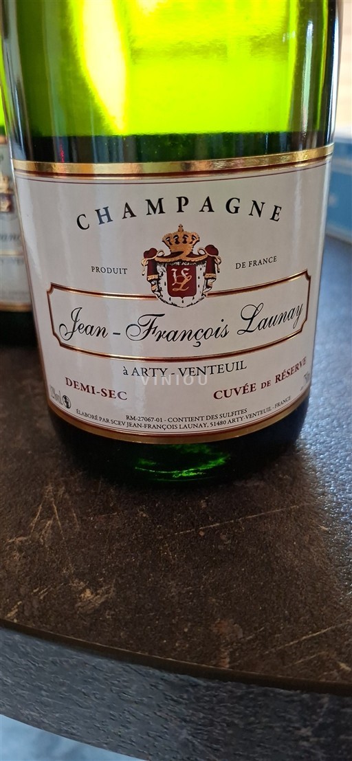 Champagne Jean-François Launay de Réserve 2023