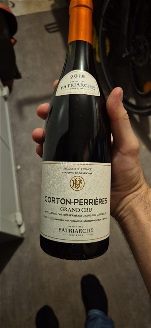 Burgund Corton Grand Cru Patriarche 2018
