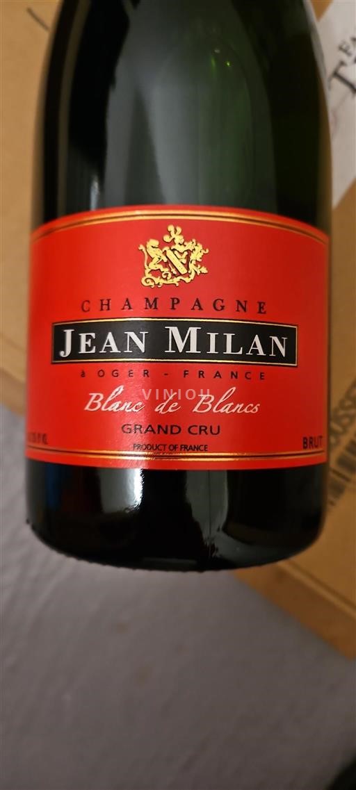 Champaña Champán Jean Milan Blanc de Blancs Sin añada