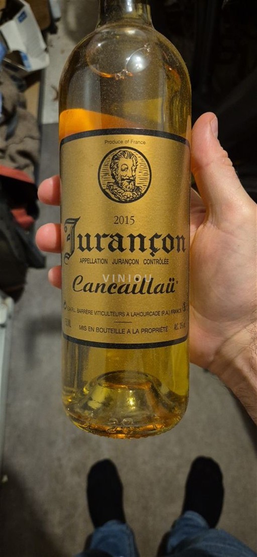 Jugozahod Jurançon Barrère Cancaillaü 2015