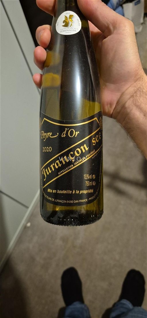 Sud-Ovest Jurançon Producteurs de Jurançon Peyre d'Or 2020