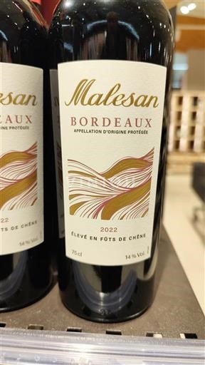 Bordeaux Malesan 2022