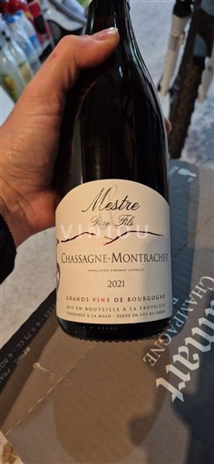 Borgonha Chassagne-Montrachet Mestre Père & Fils 2021
