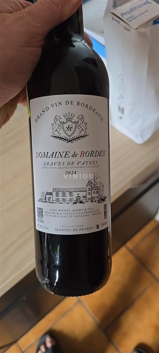 Bordeaux Graves-de-vayres Domaine Bordes Graves de Vayres 2024