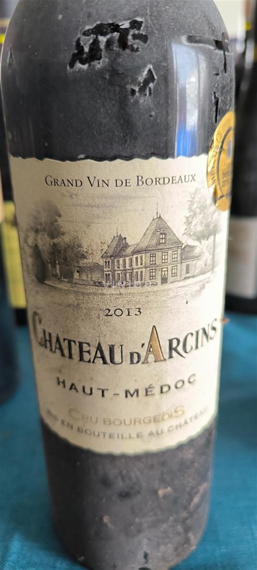 Bordeaux Haut-Médoc Cru Bourgeois Château Arcins 2013
