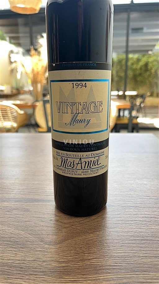Roussillon Maury Mas Amiel Vintage 1994
