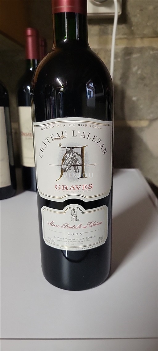 Bordeaux Graves Château L'Alezan 2005