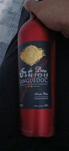 Linguadoca Vignobles Vellas Feu de Dieu 2023