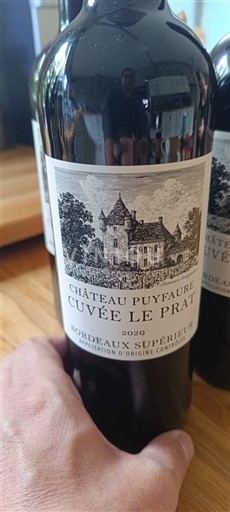 Bordeaux Bordeaux Supérieur Château Puyfaure Le Prat 2020