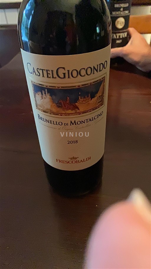 Tuscan Wines Brunello di Montalcino Frescobaldi CastelGiocondo 2018