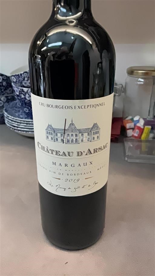Bordeaux Margaux Château Arsac 2019