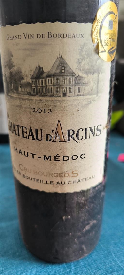 Bordeaux Haut-Médoc Cru Bourgeois Château Arcins 2013