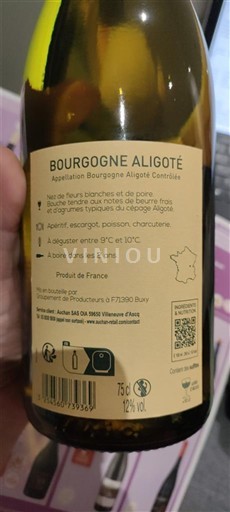 Borgogna Borgogna Aligoté Pierre Chanau 2024
