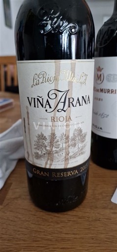 La Rioja rioja La Rioja Alta Vina Arana Gran Reserva 2015