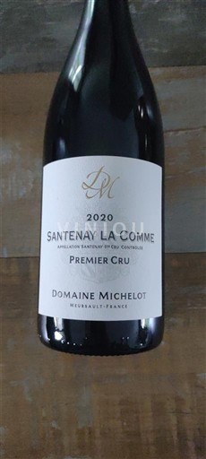 Borgoña Santenay Premier Cru Domaine MICHELOT LA COMME 2020