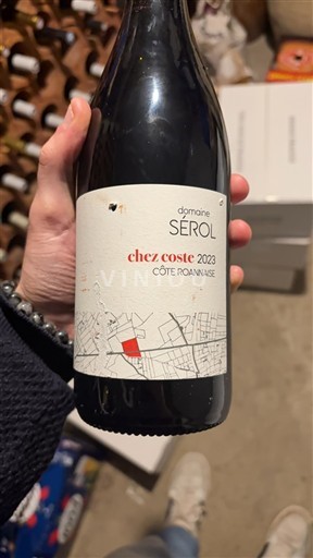 Loire Valley Côte Roannaise Domaine Sérol Chez Coste 2023