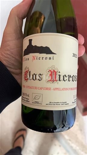 Corsica Coteaux du Cap Corse Clos Nicrosi Nicrosi 2023