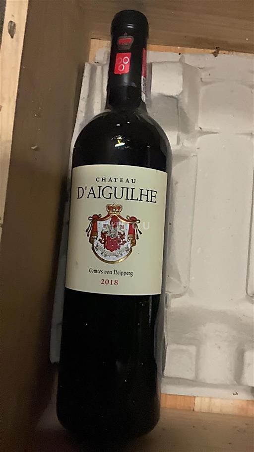 Bordeaux Määrittelemätön Château Aiguilhe 2018