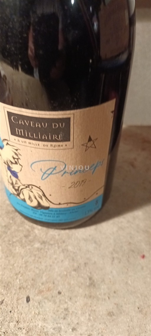 Regiões do Leste Côte de Meuse Caveau du Milliaire Princeps 2019