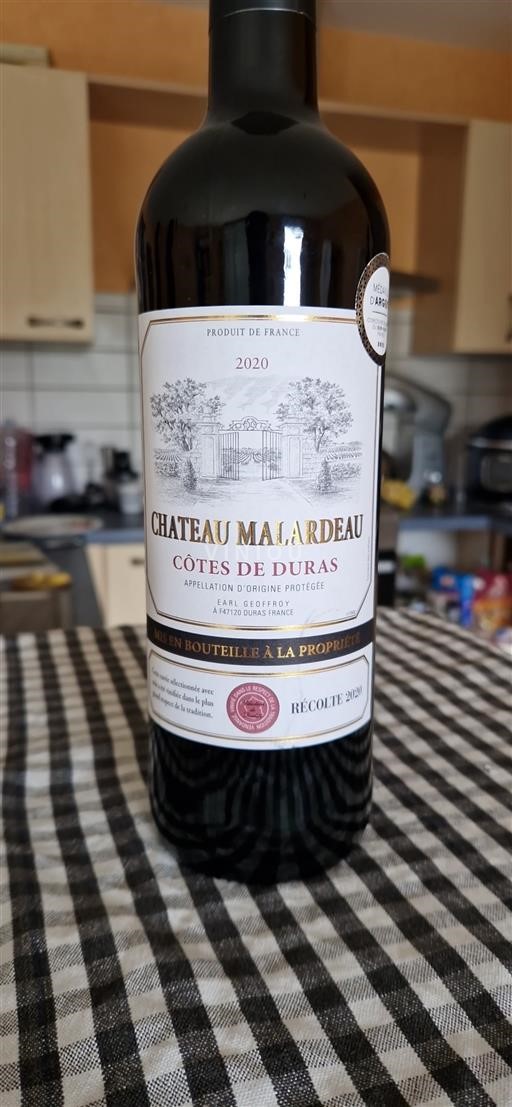 Zuidwest-Frankrijk Côtes-de-duras Château Malardeau 2020