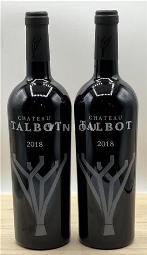 Bordeaux Saint-Julien Grand Cru Château Talbot 2018