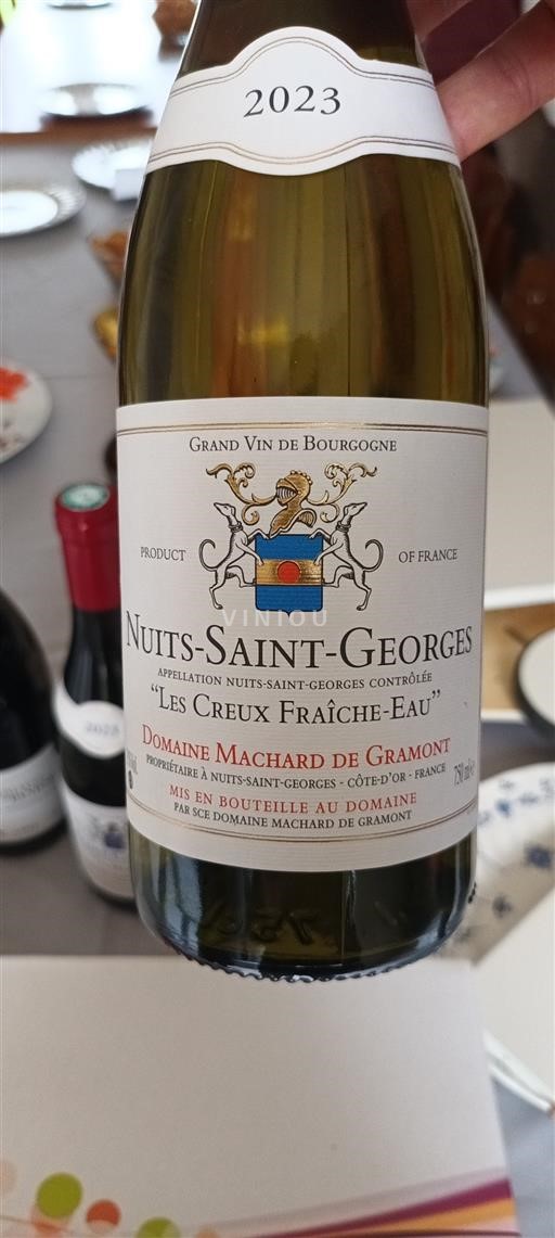Bourgogne Nuits-Saint-Georges Grand Cru Domaine Machard de Gramont Les Creux Fraîche-Eau 2023