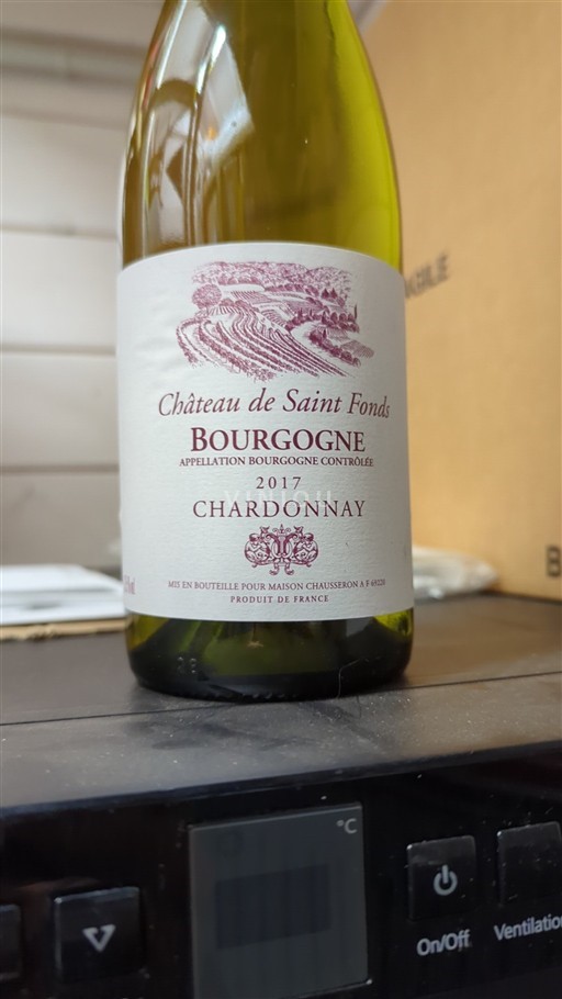 Bourgondië Bourgogne Château Saint Fonds 2017