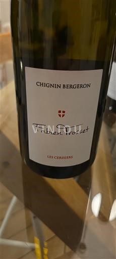 Savoie và Bugey Chignin-Bergeron Fabien Trosset Les Cerisiers 2022
