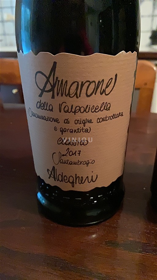 Véneto Amarone della Valpolicella Aldegheri 2017
