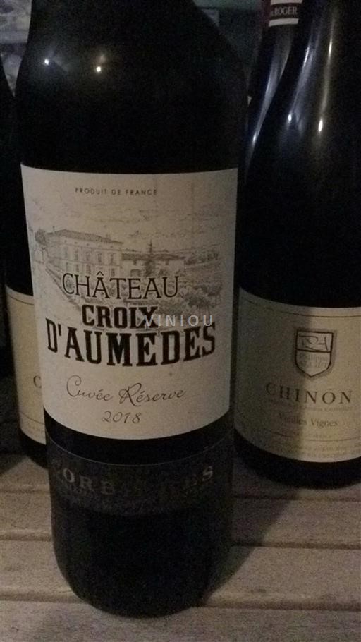 Languedoc Corbières Château Croix Aumèdes Réserve 2018