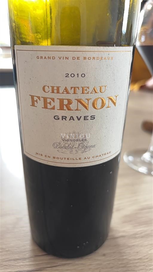 Bordeaux Graves Château Fernon 2010