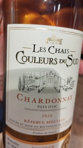 Languedoc y Rosellón País de Oc Les Chais Couleurs du Sud Réserve Spéciale 2024