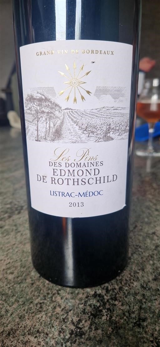 Burdeos Listrac-Médoc Domaine Les Pins des s Edmond de Rothschild 2013