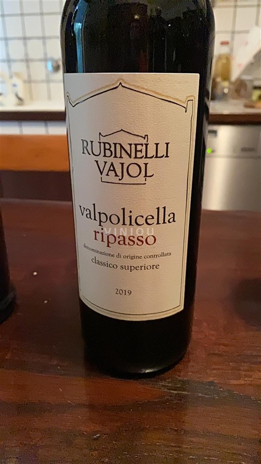 Venetien Valpolicella Ripasso Rubinelli Vajol 2019